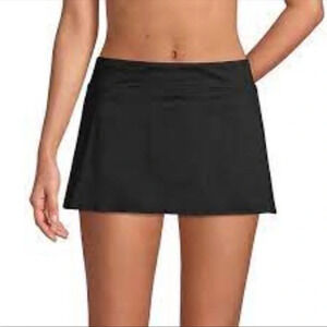 Lands' End Black Swimskirt